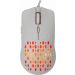 Baracuda OCTOPUS RGB | Bekabelde Gaming Muis | Rechtshandig | USB-A | 3600 DPI | Wit