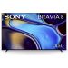 Sony Bravia 8 OLED K55XR84P 55" | Ultra HD 4K OLED Smart TV | Google TV + Wifi | Dolby Vision | 120Hz, Ultieme Beleving
