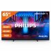 Philips 65OLED909 65" | Ultra HD 4K OLED Smart TV met Ambilight | Google TV + Wifi | Ambilight voor Een Sfeervolle Beeldervaring | OLED, Perfect Zwart en Levendige Kleuren | Dolby Vision | 120Hz