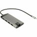 Inter-Tech GDC-802 | Docking Station | USB-C 3.2 Gen 1 | Grijs