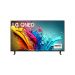 LG 55QNED85T3C 55" | Ultra HD 4K QNED Smart TV | WebOS + Wifi | Local Dimming voor Diepe Zwarttinten | 120Hz