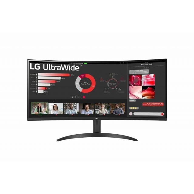 ​LG 34WR50QK-B 34'' | 3440x1440 VA | 100Hz | HDR10 | FreeSync | UltraWide Monitor