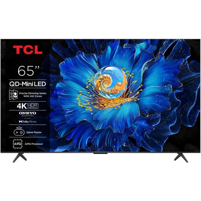 TCL 65C61KS | 65" 4K Ultra HD QD-MiniLED Smart TV | 120Hz | Google TV + Wifi | Dolby Vision | HDMI 2.1 (2025)