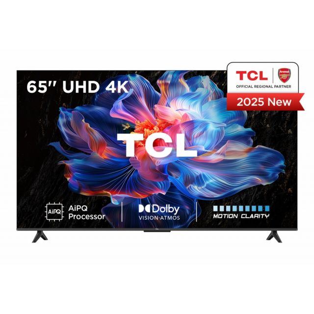 TCL 65V6C | 65" 4K Ultra HD DLED Smart TV | Google TV | Dolby Vision | 60Hz (2025)