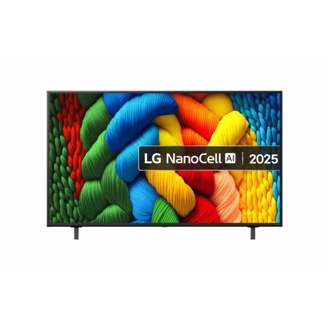 LG NANO80 AI | 55″ 4K Ultra HD NanoCell Smart TV | webOS | HDR10 | 60Hz