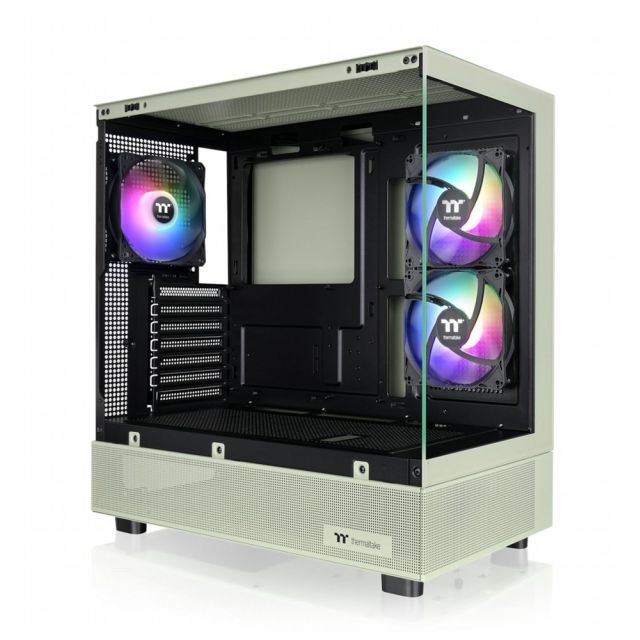 Thermaltake View 270 Plus TG ARGB | Mid Tower Case | Matcha Green (CA-1Y7-00MEWN-01)