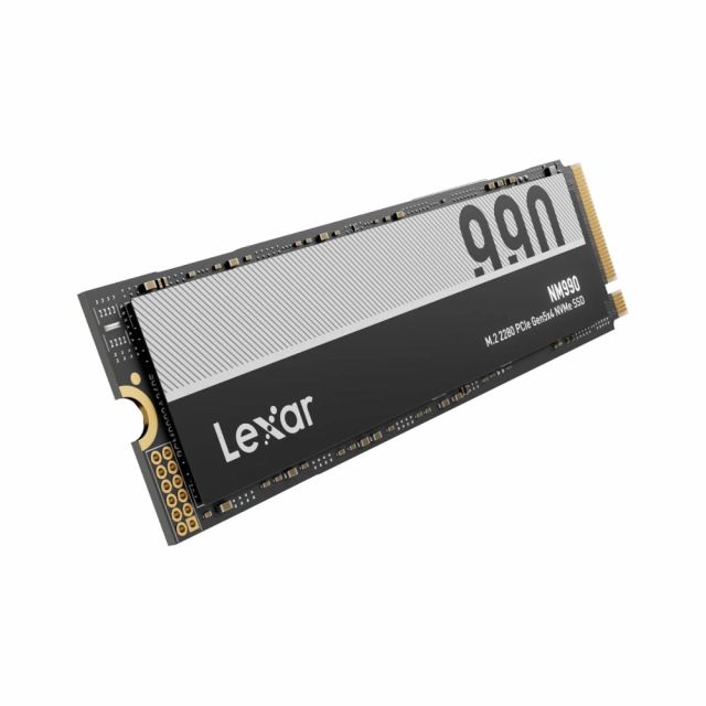 Lexar NM990 | 2TB NVMe SSD | M.2 | Gen5 | 11.000MB/s Lezen | 9.500MB/s Schrijven