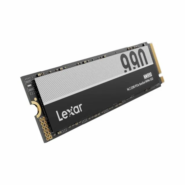 Lexar NM990 | 2TB NVMe SSD | M.2 | Gen5 | 11.000MB/s Lezen | 9.500MB/s Schrijven