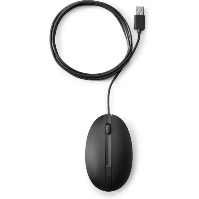 HP 320M | Bekabelde Muis | Links- en Rechtshandig | USB-A | 1000 DPI | Zwart