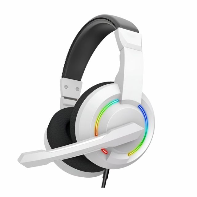 Baracuda HYDRA RGB Rainbow | Gaming Headset 3,5mm & USB | Wit