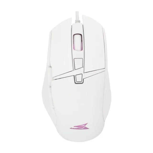 Baracuda RAPTOR RGB | Bedrade Gaming Muis | USB-A | 6400 DPI | Wit