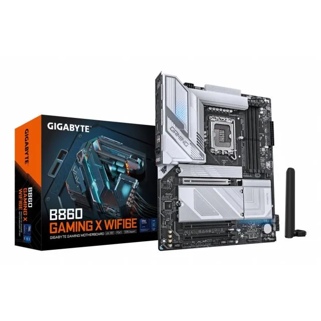 Gigabyte B860 GAMING X WIFI6E | Socket LGA 1851 (V1) | Intel B860 | 4xDDR5 | ATX | Moederbord