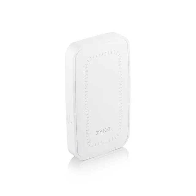 Zyxel WAC500H | WiFi 5 Wall‑Plate Access Point | 1200 Mbit/s | PoE+ / 12 V‑adapter | Inclusief Montagebeugel