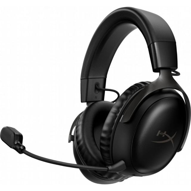 HyperX Cloud III | Draadloze Over-ear Gaming Headset | USB-C & USB-A Receiver | Zwart