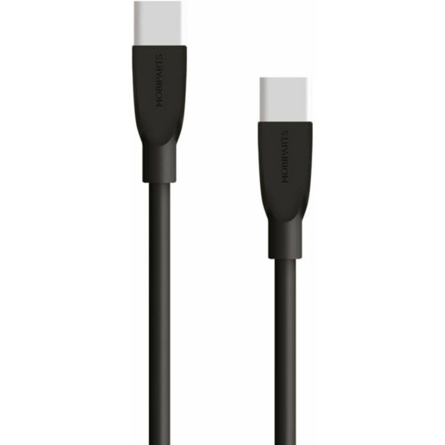 Mobiparts USB C naar USB C Kabel | 3A 60W | 2 Meter | Zwart