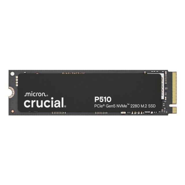 Crucial P510 | 2TB NVMe SSD | M.2 | Gen5 | 11.700MB/s Lezen | 9.500MB/s Schrijven