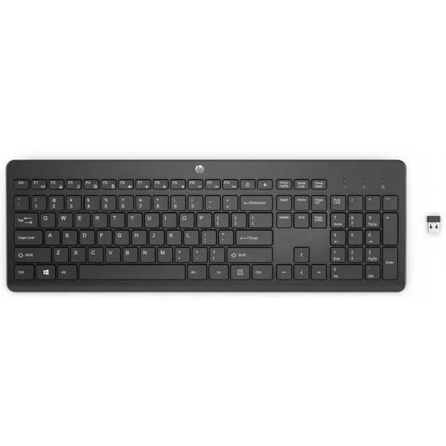 HP 230 | Draadloos Toetsenbord | met USB-A ontvanger | Zwart