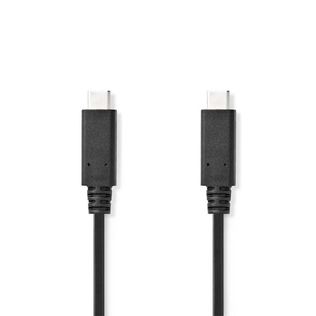 Nedis CCGL64750BK10 | USB 3.2 Gen 2 | USB-C naar USB-C | 1m | Zwart