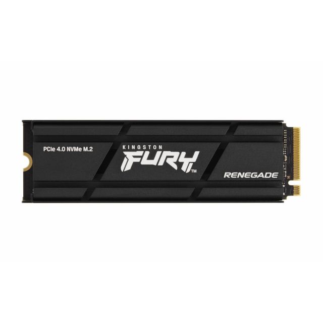 Kingston Fury Renegade | 2TB NVMe SSD | M.2 | Gen4 | 7.300MB/s Lezen | 7.000MB/s Schrijven | Heatsink