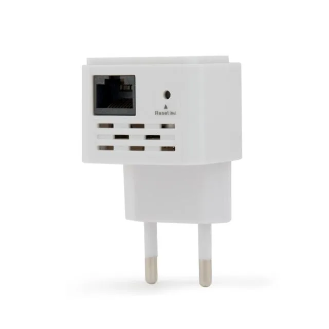 Gembird WNP-RP300-03 | WiFi Repeater | 300 Mbit/s | 2.4 GHz | 1x LAN | Wit