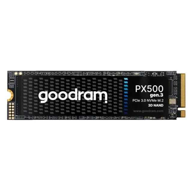 Goodram PX500 | 1TB NVMe SSD | M.2 Gen3 | 3.300MB/s Lezen | 2.700MB/s Schrijven