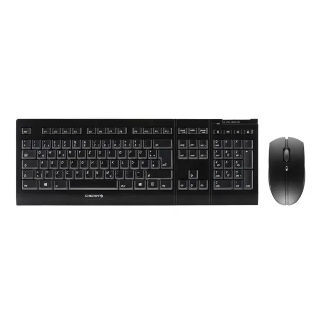 CHERRY B.Unlimited 3.0 | Draadloze Muis en Toetsenbordcombo | QWERTY | Zwart