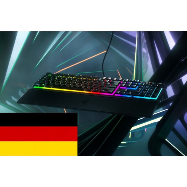 Razer Ornata V3 | Gaming Toetsenbord (Duits QWERTZ) | USB | Mecha Membrane | RGB | Zwart