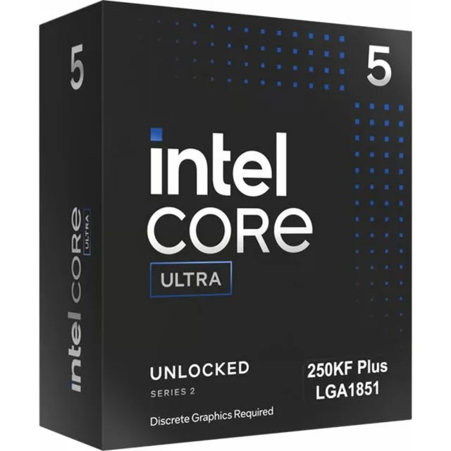 Intel Core Ultra 5 250KF | 14-Core | 4.2GHz / 5.3GHz Turbo | 30MB Smart Cache | Socket 1851 | Boxed Processor
