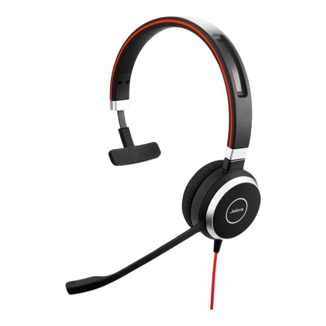 Jabra Evolve 40 MS | Mono Bedrade On-Ear Headset | Zwart