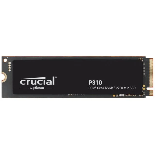 Crucial P310 | 500GB NVMe SSD | M.2 Gen4 | tot 6.600 MB/s Lezen | tot 3.500 MB/s Schrijven