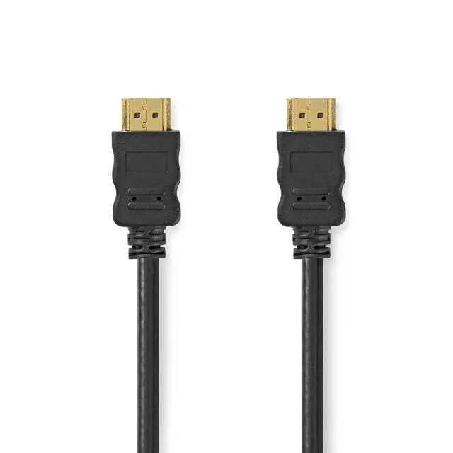 Nedis CVGL34060BK10 | HDMI kabel | 1 m | HDMI Type A (Standaard) Male-naar-Male | 4K | Zwart