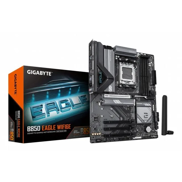 Gigabyte B850 EAGLE WIFI6E | Socket AM5 | AMD B850 | 4xDDR5 | ATX | Moederbord