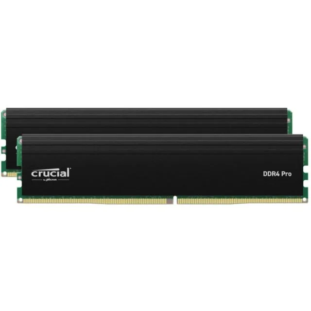 Crucial Pro | 32GB 2x16GB DDR4 | 3200MHz | DIMM | CL22 | Geheugenmodules | XMP | RAM | OPEN BOX