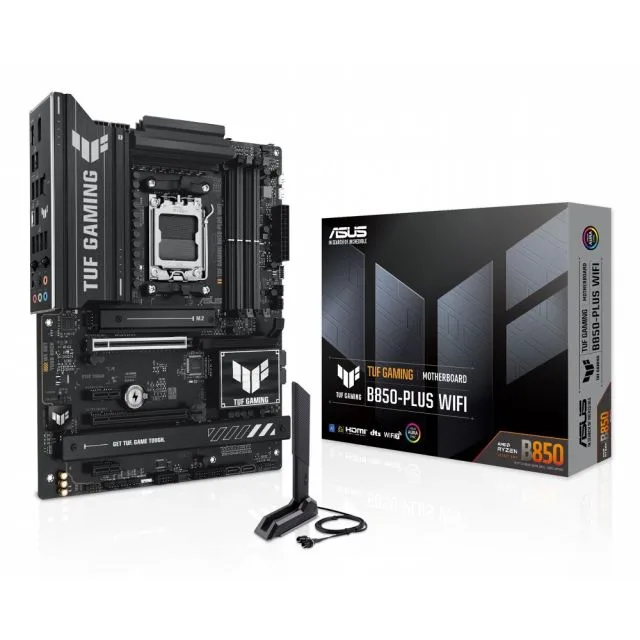 ASUS TUF Gaming B850-PLUS WIFI | AMD B850 Moederbord | AM5 | ATX | DDR5 | PCIe 5.0 | WiFi 7 | 2.5GbE