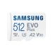 Samsung EVO Plus | MicroSDXC | 512GB | Class 10 | UHS-I U3 | V30 | A2 | Tot 160MB/s | Inclusief adapter