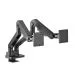 ACT AC8342 Premium | Verstelbare Monitor-bureaubeugel | Tot 35" | Max 20kg | VESA 100x100 | 2 Monitoren