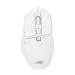 Baracuda RAPTOR RGB | Bedrade Gaming Muis | USB-A | 6400 DPI | Wit
