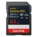 SanDisk Extreme PRO | 64GB SDXC Geheugenkaart | UHS-II Klasse 10