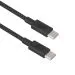 ACT AC3086 | USB 2.0 Kabel | USB-C naar USB-C | 240W | 480Mbps | Zwart | 1 Meter