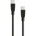 Mobiparts USB C naar USB C Kabel | 3A 60W | 2 Meter | Zwart