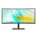 Samsung ViewFinity S6 S65UC | 34" UltraWide Curved Monitor | 100Hz | USB-C Dock | Ethernet | 90W Power Delivery | KVM Switch