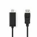 Nedis CCGL37100BK20 | DisplayPort-naar-HDMI video kabel | 2 m | DisplayPort Male naar HDMI Type A (Standaard) | Full HD 1080p | Zwart