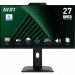 MSI PRO MP272PMG | 27" Full HD IPS Monitor | 120Hz | Webcam | USB | Zwart