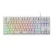 Baracuda KRILL RGB | Tenkeyless Bedraad Gaming Toetsenbord | QWERTY | Wit