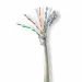 Nedis netwerkkabel | Cat6a | S/FTP (S-STP) | 100 m | Grijs | CCBG8538GY100S