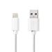 Nedis CCGL39300WT20 | Lightning-naar-USB-A kabel | 2 m | Lightning Male naar USB-A Male | Opladen en synchroniseren | Wit