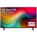 LG NanoCell 43NANO82T6B | 43" 4K Ultra HD NanoCell Smart TV | WebOS 24 | HDR10 | 60Hz