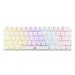 Baracuda DOLPHIN RGB 60% | Bedraad Gaming Toetsenbord | Red Switches | Anti-Ghosting | QWERTY | Wit