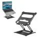 ACT Laptopstandaard 15.6" | Aluminium | Inklapbaar | Traploos in Hoogte Verstelbaar