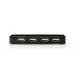 Nedis UHUBU2730BK | Interface Hub USB 2.0 | 7 poorten | Inclusief Adapter | Zwart